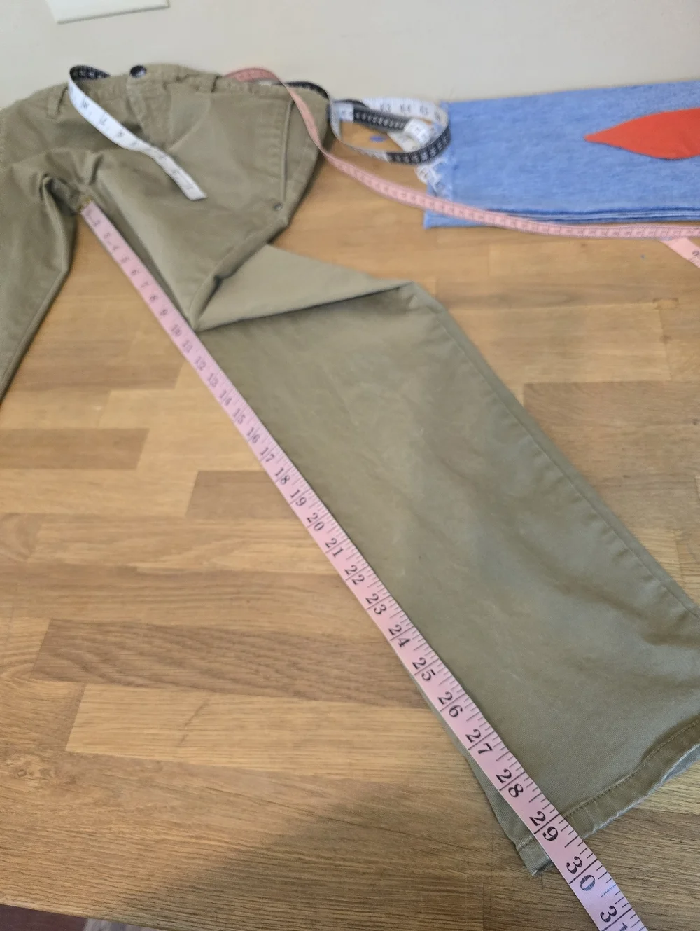 Vuori Collins Chino Pants Men’s 33 V433 Brown Stretch Cotton Slim Travel Casual - Picture 11 of 12